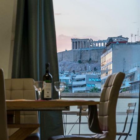 Bright 2 Bedrooms Apt. In The Heart Of Athens W Stunning Views To Acropolis Buitenkant foto